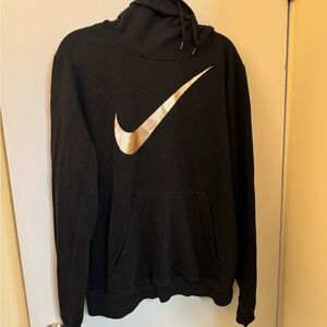 Nike Women’s Black Hoodie with Copper Logo